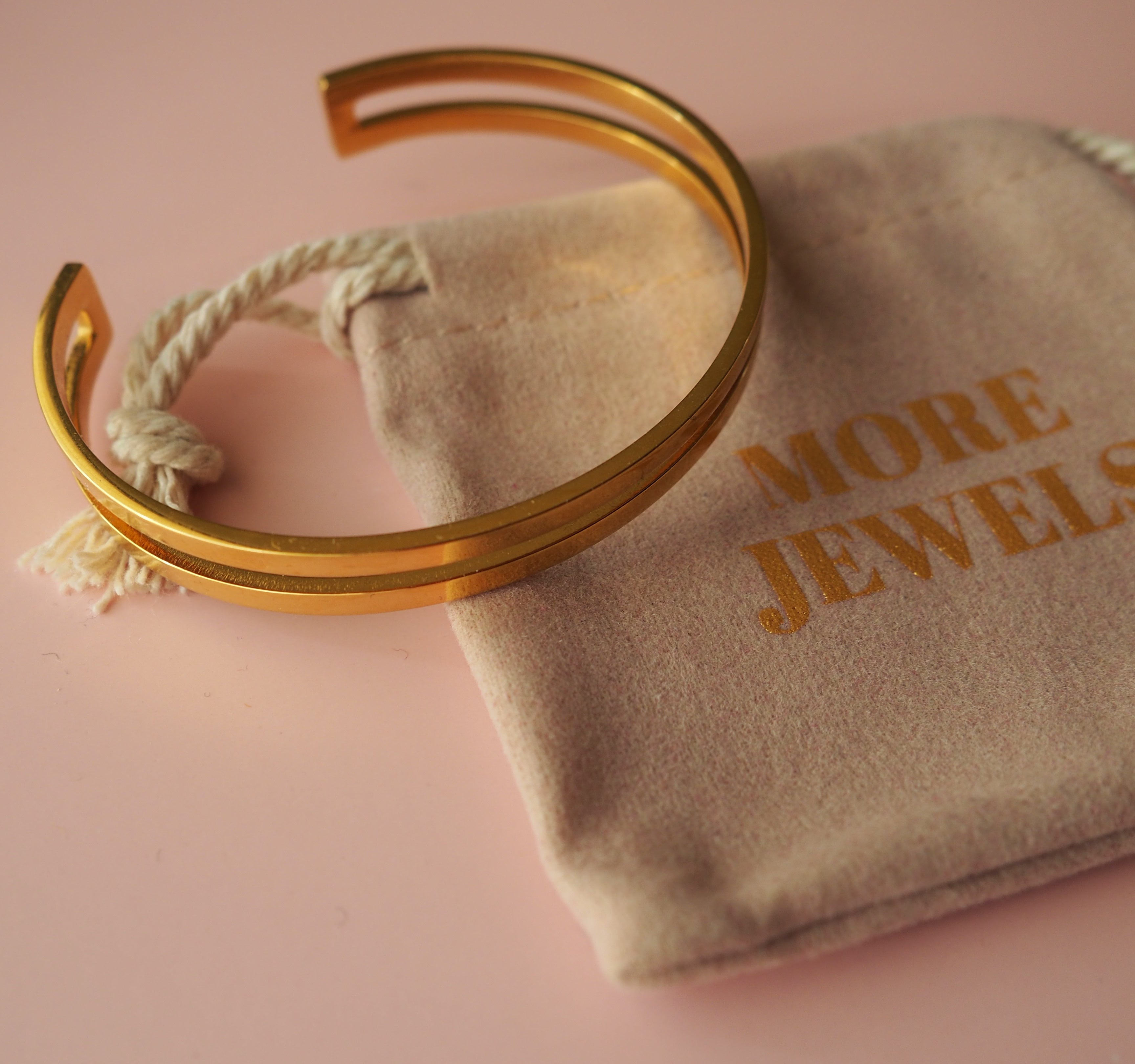 SCARLETT armband – 18K PVD verguld