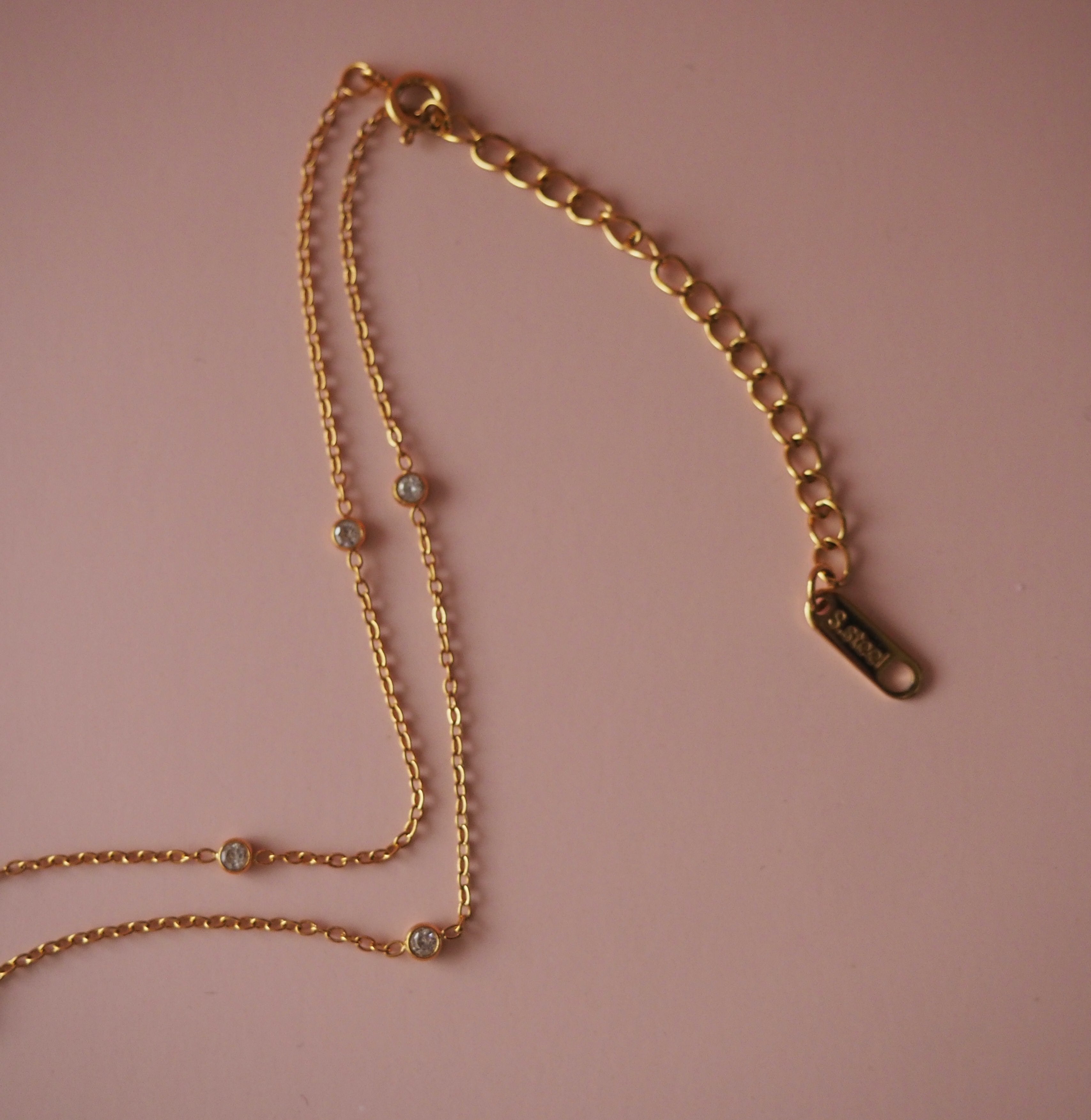 STELLA Ketting – 18K PVD Verguld